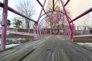 Luftig flygplansinteriör