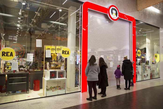 BR stängd i Skärholmens Centrum