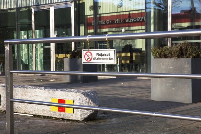 Rökförbud uteservering SKHLM